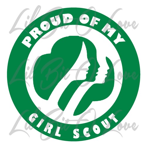 Proud girl scout vinyl - my,